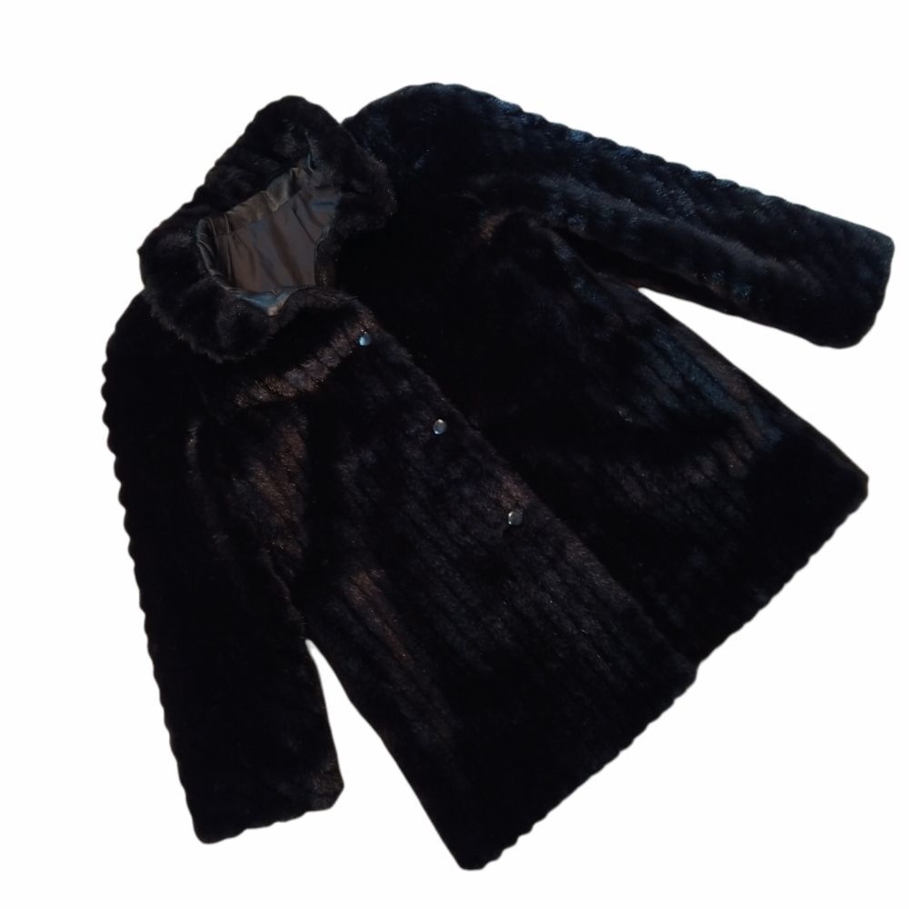 Vintage Sears Faux Fur Coat